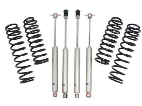 2.5 Inch Front 2.5 Inch Rear Lift Springs w/Shocks 07-18 Wrangler JK Freedom Off-Road