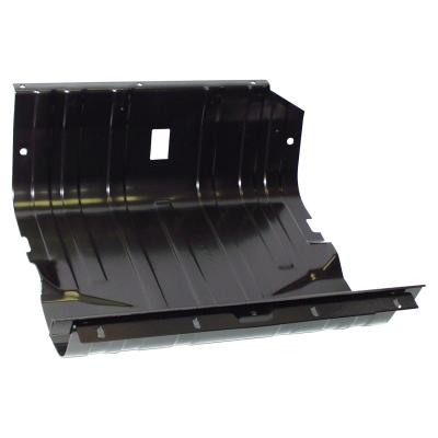 Black Fuel Tank Skid Plate for 1976-90 CJs &amp; YJ Wranglers w/ 15 Gallon Fuel Tank Crown Automotive