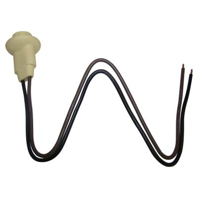 Side Marker Light Socket &amp; Wiring for 72-01 Jeep CJs, XJ, MJ, YJ, SJ, J-Series Crown Automotive