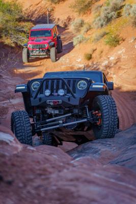 Jeep JL,JT,JK Sentinel Front Bumper with Hoop - Black Powder Coat Artec Industries