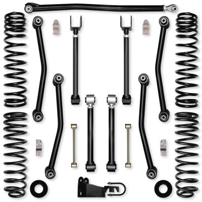 2.5 Inch Ultimate Adventure Suspension System for Jeep Wrangler JKU With No Shocks Rock Krawler