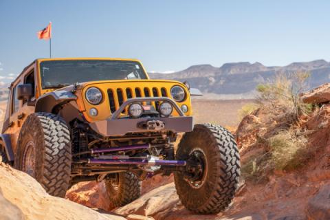 Rockzilla Long-Arm Mounts Upgrade For Jeep Wrangler JKU Rock Krawler
