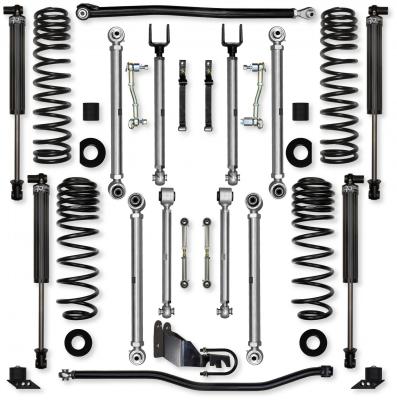 2.5 Inch X-Factor PRO Mid-Arm Suspension System for Jeep Wrangler JLU Diesel Models With IFP Shocks Rock Krawler
