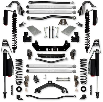 3.5 Inch X-Factor X2 Pro Elite Coilover Long-Arm Suspension System for Jeep Wrangler JLU Gas Models Comp System Stage 2 Rock Krawler