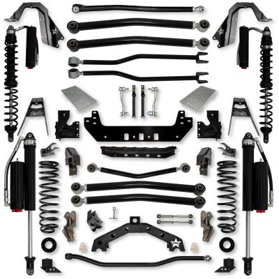4.5 Inch Adventure X2 Coilover Long-Arm Suspension System for Jeep Wrangler JLU Gas Models Comp System Stage 2 Rock Krawler