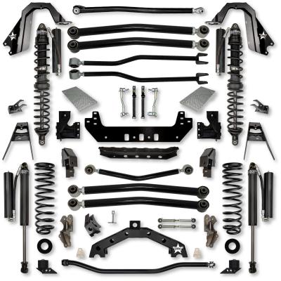 4.5 Inch Adventure X2 Coilover Long-Arm Suspension System for Jeep Wrangler JLU Diesel Models Comp Stage 1 Rock Krawler
