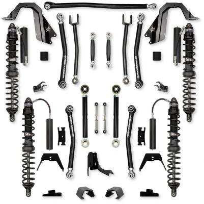 3.0 Inch X-Factor Coilover No Limits Mid-Arm System for Jeep Gladiator JT Diesel Models Trail Runner System Stage 1 Rock Krawler