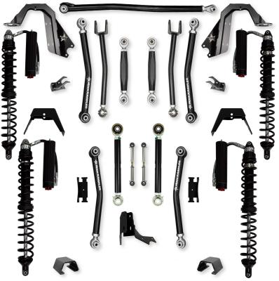 3.0 Inch X-Factor Coilover No Limits Mid-Arm System for Jeep Gladiator JT Diesel Models Trail Runner System Stage 2 Rock Krawler