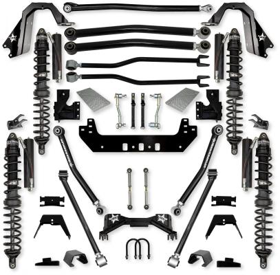 3.0 Inch Silverback Coilover Long-Arm Suspension System for Jeep Gladiator JT Gas Models Trail Runner System Stage 1 Rock Krawler