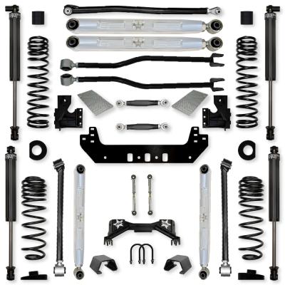 3.0 Inch Silverback Pro Elite No Limits Long-Arm Suspension System for Jeep Gladiator Gas Models With IFP Shocks Rock Krawler