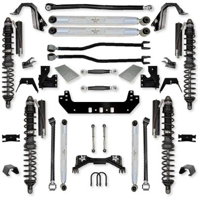 3.0 Inch Silverback Pro Elite Coilover No Limits Long-Arm Suspension System for Jeep Gladiator Gas Models Trail Runner System Stage 1 Rock Krawler