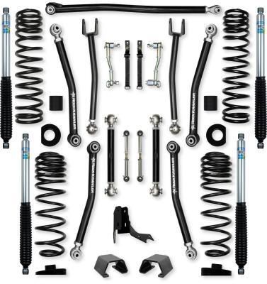 3.0 Inch X-Factor Mid-Arm System for Jeep Gladiator JT Gas Models With Bilstein Shocks Rock Krawler