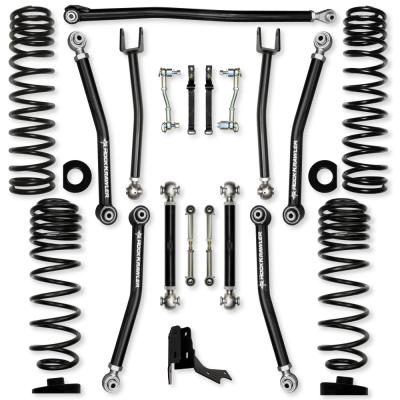 3.0 Inch X-Factor Mid-Arm Suspension System for Jeep Gladiator JT Diesel Models With No Shocks Rock Krawler