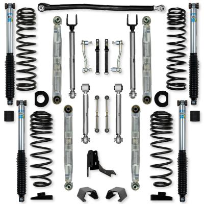 3.0 Inch X-Factor Pro Elite Mid-Arm Suspension System for Jeep Gladiator JT Diesel Models With Bilstein Shocks Rock Krawler