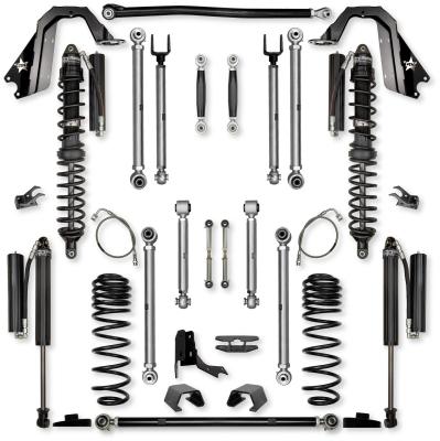 4.5 Inch X-Factor PRO Coilover No Limits Mid-Arm System for Jeep Gladiator JT Gas Models Comp Stage 1 Rock Krawler