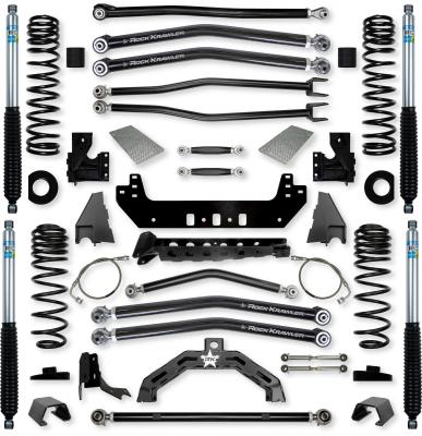4.5 Inch X-Factor X2 No Limits Long-Arm Suspension System for Jeep Gladiator JT Diesel Models With Bilstein Shocks Rock Krawler
