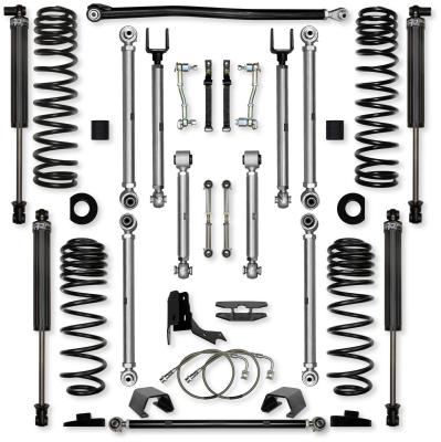 4.5 Inch X-Factor PRO Mid-Arm Suspension System for Jeep Gladiator JT Diesel Models With IFP Shocks Rock Krawler