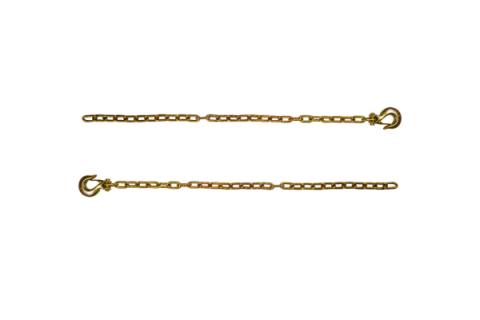 Light Duty 1/4 inch Safety Chains (Pair) BulletProof Hitch