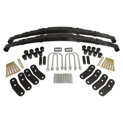 Rear Leaf Spring Kit for 1987-1995 Jeep YJ Wrangler w/ Dana 35, 1 to 1.5 Inch Lift Crown Automotive