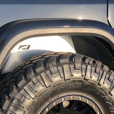 Jeep JL Rear Inner Fenders 18-Pres Wrangler JL Aluminum 4 Piece Motobilt