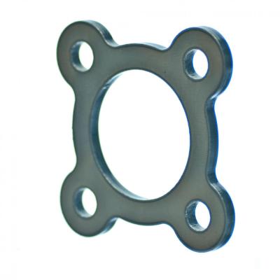 4 Bolt Tube Flange For 1.75 Inch O.D. Round Tube Motobilt