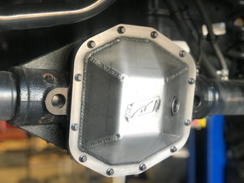 Jeep JL Differential Cover Rear 2018-Pres Wrangler JL Rubicon Dana 44 Bare Steel Motobilt