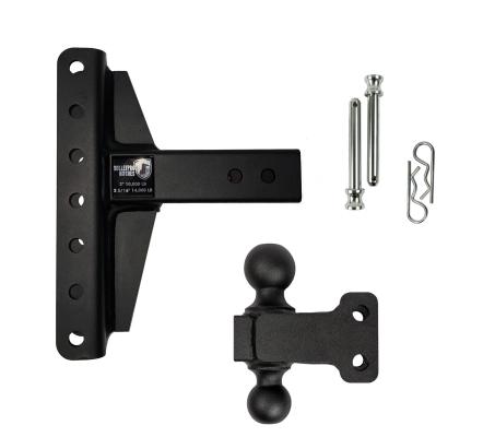 2.5 inch Medium Duty 4 inch &amp; 6 inch Offset Hitch BulletProof Hitch