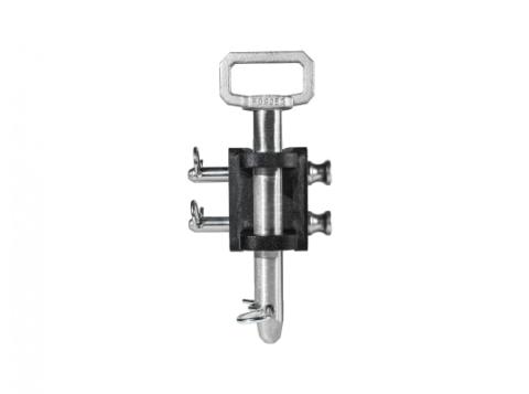 Medium Duty 2-Tang Clevis with 1 inch Pin BulletProof Hitch