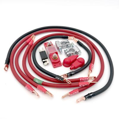 1991-1993 Jeep Comanche MJ Battery Cable Kit 4 Gauge Battery Cable Big7Kits