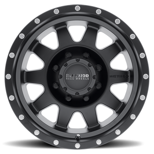 Aluminum Wheels 16x8 The Standard MR301 Bolt Pattern 8 On 165.1 Offset 0 Lip Size 2.52 Matte Black MB Method