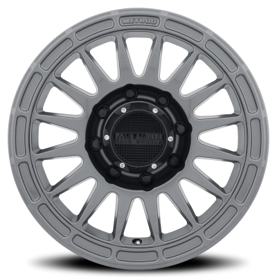 Aluminum Wheels 18x9 MR314 Bolt Pattern 8 On 165.1 Offset 18 Lip Size 0 Gloss Titanium GY Method