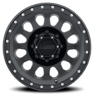 Aluminum Wheels 17x8.5 MR315 Bolt Pattern 8 On 180 Offset 0 Lip Size 1.65 Matte Black MB Method