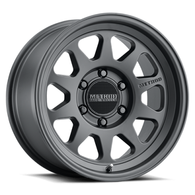 Aluminum Wheels 17x8.5 MR316 Bolt Pattern 6 On 139.7 Offset 0 Lip Size 2.76 Matte Black MB Method