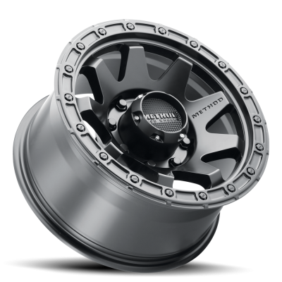 Aluminum Wheels 17x9 MR317 Bolt Pattern 8 On 165.1 Offset -12 Lip Size 1.57 Matte Black MB Method