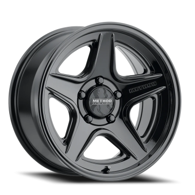 Aluminum Wheels 20x9 MR319 Bolt Pattern 5 On 139.7 Offset 18 Lip Size 1.06 Gloss Black GB Method
