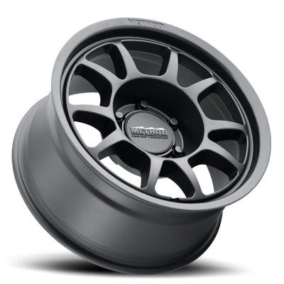 Aluminum Wheels 17x7.5 Bead Grip MR702 Bolt Pattern 6 On 130 Offset 50 Lip Size 1.18 Matte Black MB Method