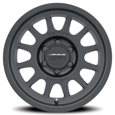 Aluminum Wheels 16x8 Bead Grip MR703 Bolt Pattern 6 On 120 Offset 0 Lip Size 1.22 Matte Black MB Method