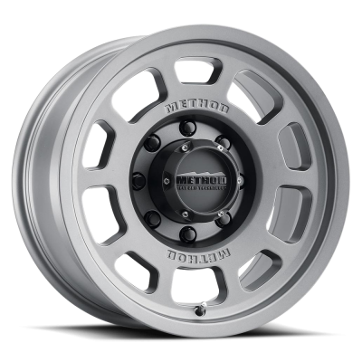 Aluminum Wheels 18x9 Bead Grip MR705 Bolt Pattern 8 On 180 Offset 18 Lip Size 1.22 Titanium SL Method