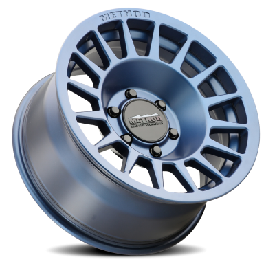 Aluminum Wheels 18x9 Bead Grip MR707 Bolt Pattern 6 On 139.7 Offset 0 Lip Size 0 Bahia Blue BL Method