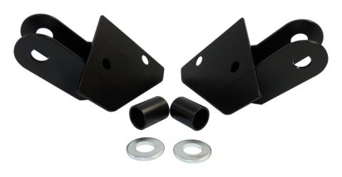 Black Mirror Relocation Bracket Set for 87-95 Jeep YJ Wrangler Left &amp; Right RT Off Road