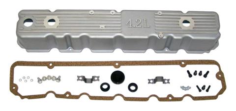 Valve Cover Kit, Bare Aluminum, w/ 4.2L Engine RT Off Road