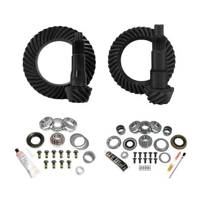 Re-Gear And Install Kit D30 Front/D35 Rear Jeep JL Non-Rubicon 4.56 JL Non-Rubicon D35 (M200) Rear/ D30 (M186) Front 4.56 Ratio Complete Gear/Kit Package Yukon Gear