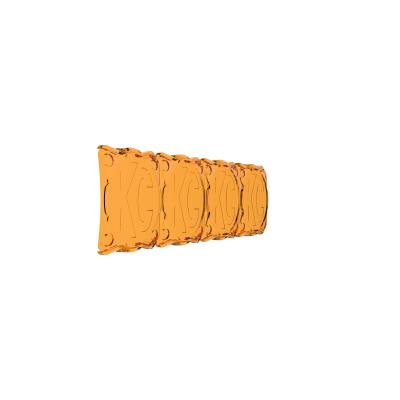 Head Light Cover Shield Flex Era Bar 10 Inch Amber Each KC HiLiTES