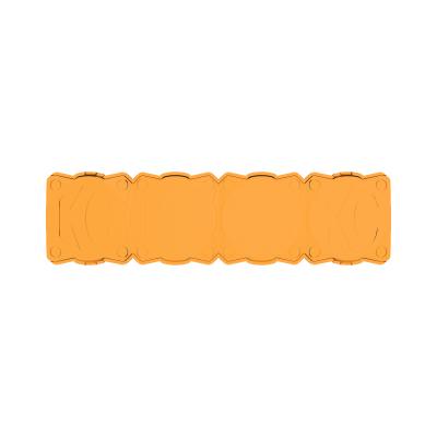 Head Light Cover Shield Flex Era Bar 10 Inch Amber Each KC HiLiTES
