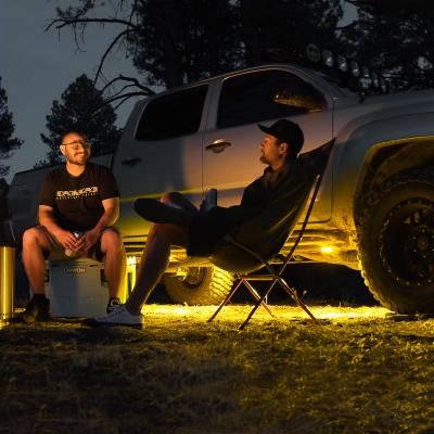 Cyclone V2 LED 6 Light Rock Kit Amber KC HiLiTES