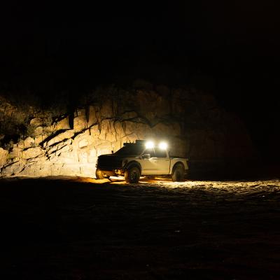 Profile 10 Inch SideCast Flush Mount Lights KC HiLiTES