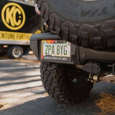 KC Adventure Further License Plate Frame KC HiLiTES