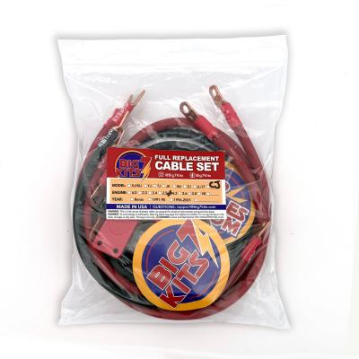 Jeep CJ Battery Cable Kit 1/0 Gauge Battery Cable AMC V8 Big7Kits