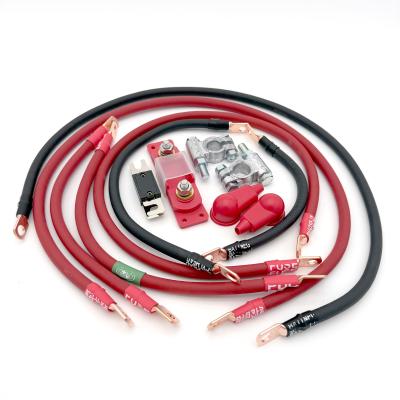 1991-1993 Jeep Comanche MJ Battery Cable Kit 2 Gauge Battery Cable Big7Kits