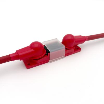 1987-1990 Jeep Wrangler YJ Battery Cable Kit 4.2 Liter 4 Gauge Battery Cable w/Black Red/Spyder Wrap Big7Kits